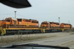 AGR locos at AGR yard 